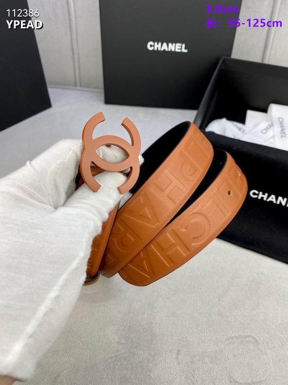 Chanel belt 30mmX95-125cm 8L (19)